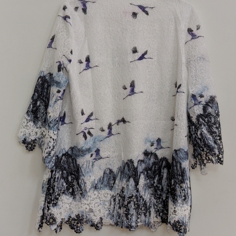 One-Button Jacket/Top/Cardigan - Picture 3 of 3